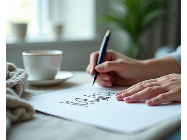 Achtsamkeit und Meditation durch Kalligrafie